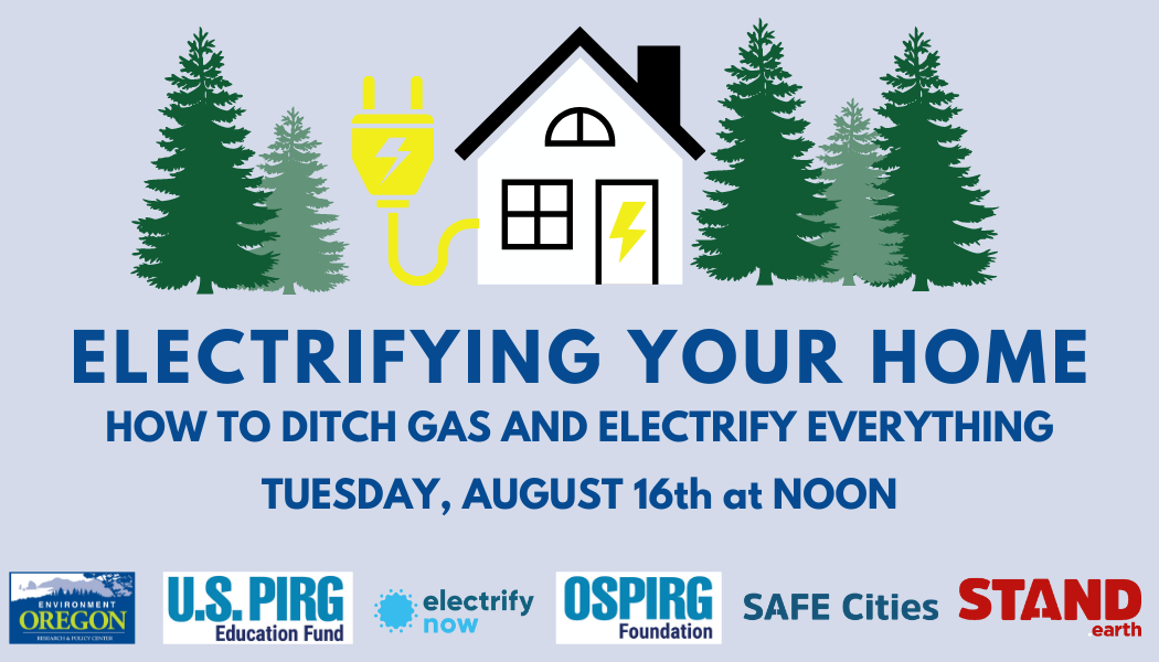 Electrifying your home. How to ditch gas and electrify everything. Tuesday August 16 at noon 